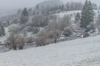 Április végéhez közeledve kifehéredett a Hargita