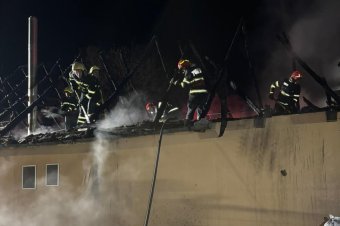Lakóház gyulladt ki Kibéden - egy nő pánikrohamot kapott