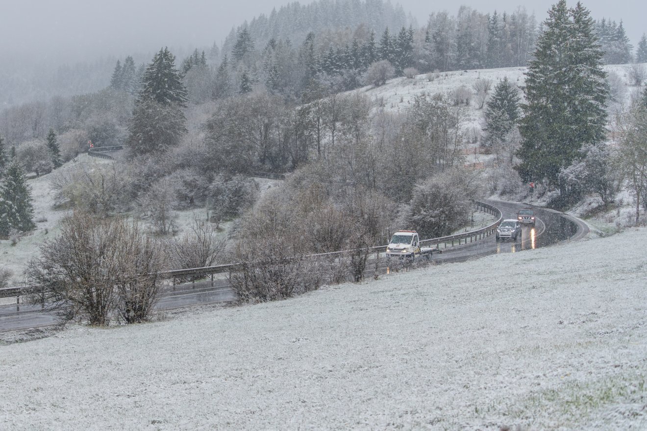 Április végéhez közeledve kifehéredett a Hargita