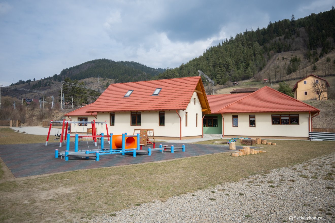 A Gyimesek legkorszerűbb óvodája magyar állami beruházásból létesült &bullet;  Fotó: Borbély Fanni