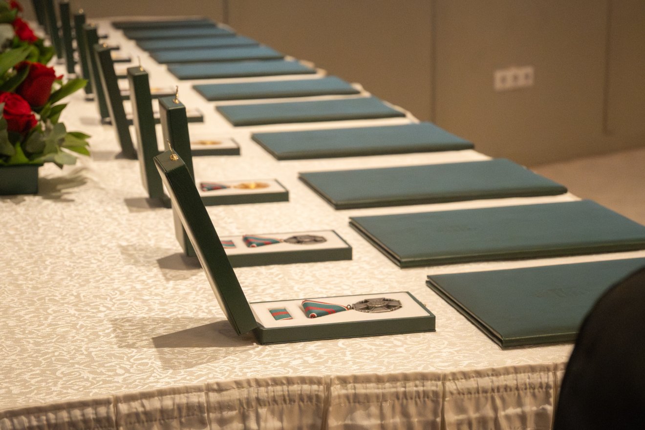 Átadták Csíkszeredában tizenegy erdélyi személyiség számára a magyar állami elismeréseket &bullet;  Fotó: Borbély Fanni