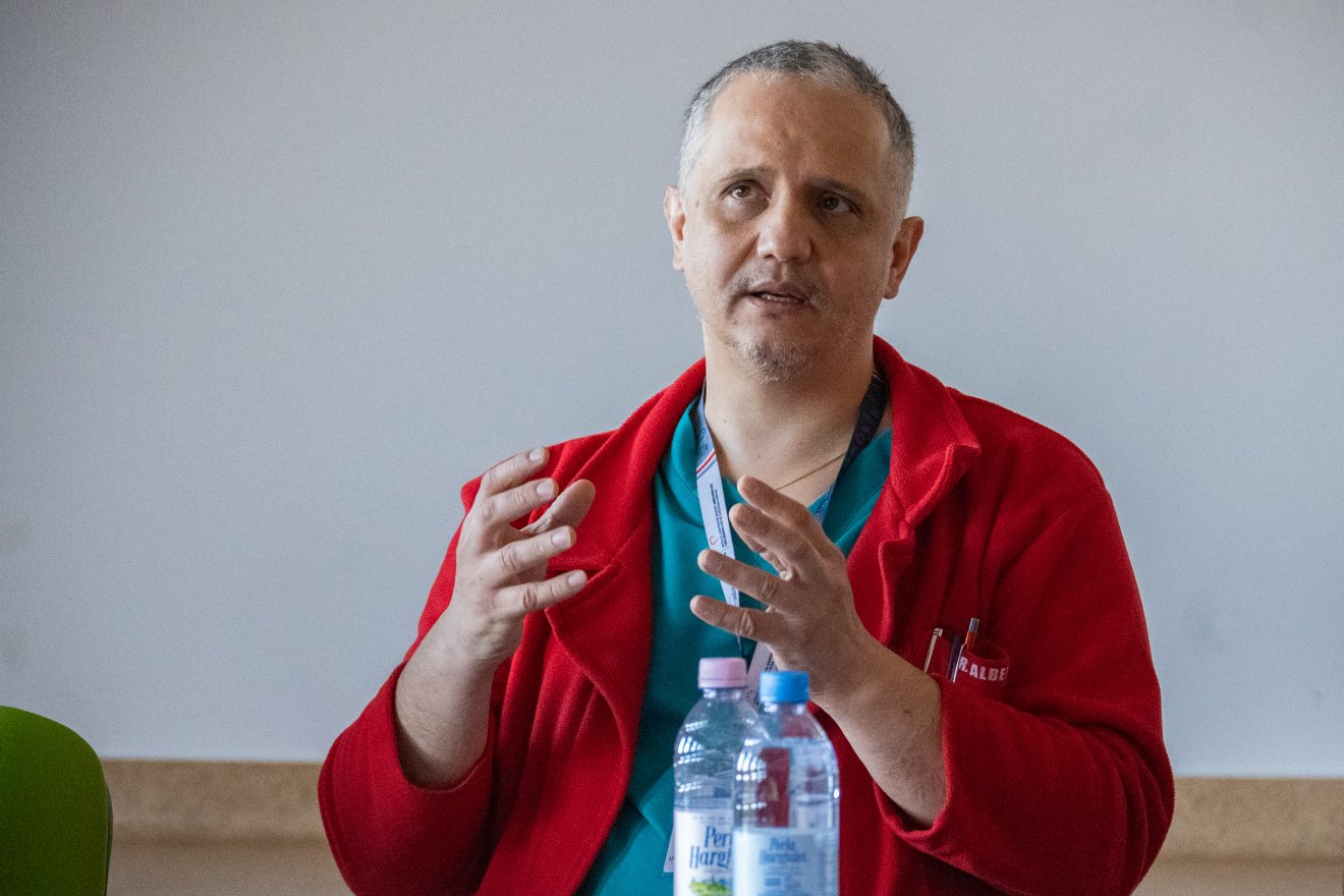 Albert Claudiu osztályvezető urológus főorvos &bullet;  Fotó: Borbély Fanni