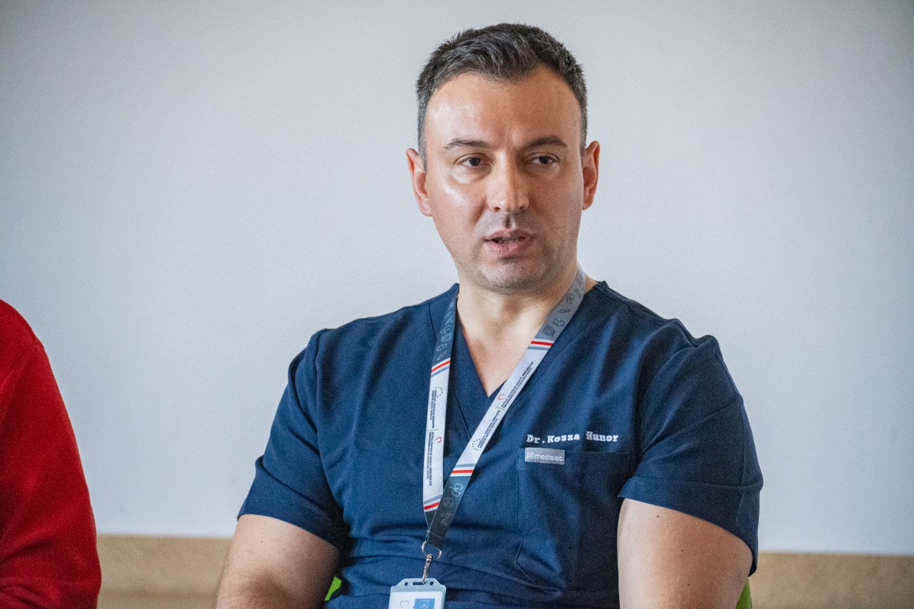 Kosza Hunor urológus főorvos &bullet;  Fotó: Borbély Fanni