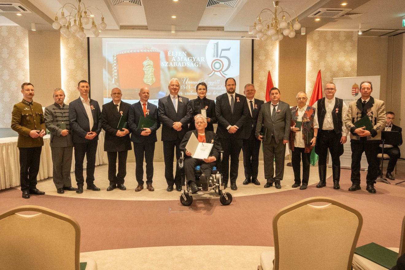 Magyar állami kitüntetéseket adtak át Csíkszeredában