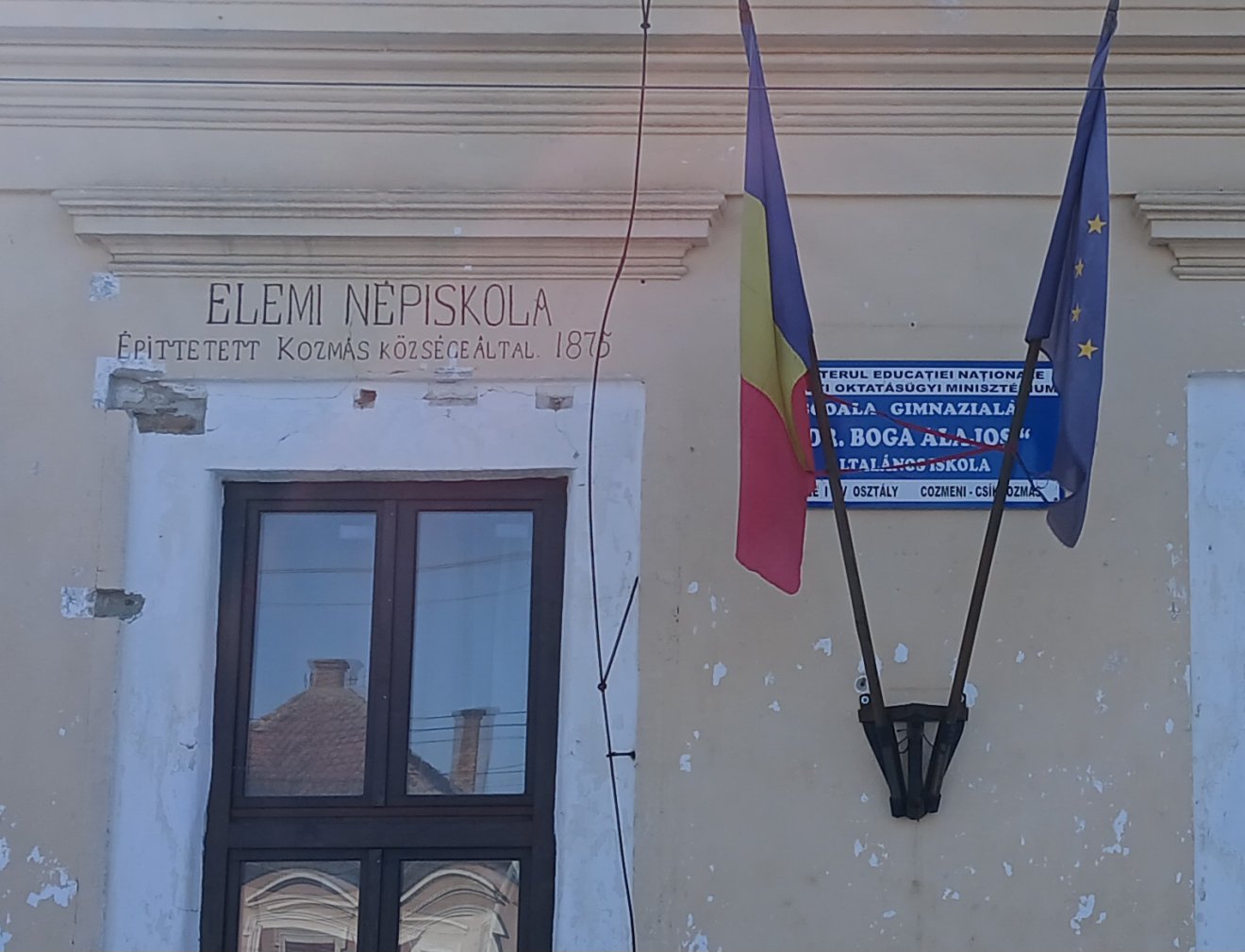 Az 1–4. osztályosok oktatása 1875-ben épült iskolában zajlik &bullet;  Fotó: Kovács Attila