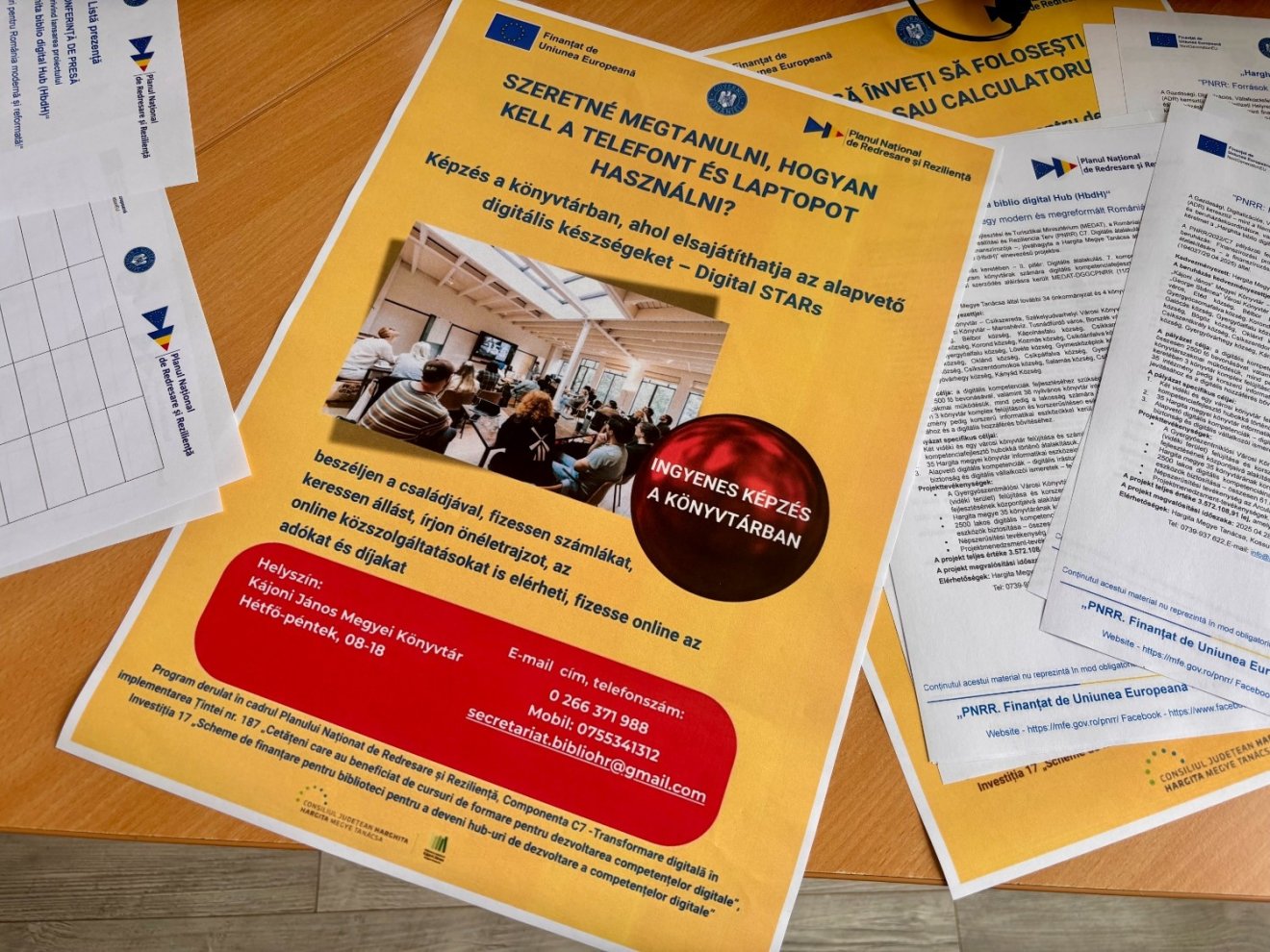 digitális, PNRR, projekt, Kájoni János Megyei Könyvtár