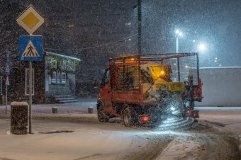 Szelesre fordul az időjárás, ónos esőre, újabb havazásokra is van kilátás