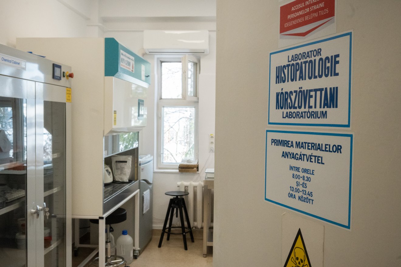 Kilencmillió lejes uniós beruházás: szintet lépő patológiai labor Csíkszeredában