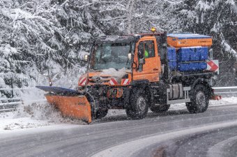 Marosvásárhely térségében a legvastagabb a hótakaró