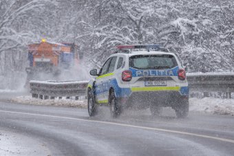 Ezt művelte Románia nyugati szomszédjában az extrém tél, ami ide érkezik: négy megye narancssárga kód alatt