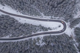 Rég volt ilyen tél Székelyföldön: vastag hóréteg borítja a térség településeinek zömét
