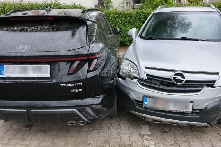 Több parkoló autónak ütközött egy ittas nő Csíkszeredában