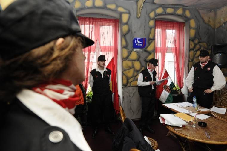 Csíkszeredában toborzott az Új Magyar Gárda Mozgalom Székely Szakasza