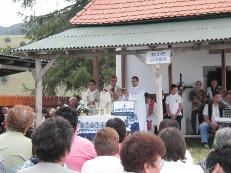 Háromszáz éves kápolnánál ünnepeltek