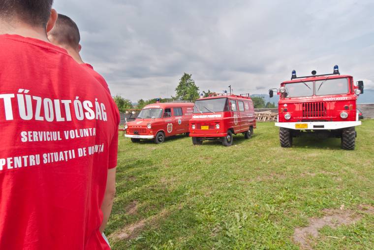 Tűzoltók ünnepeltek Lázárfalván