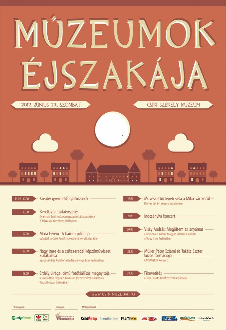 Múzeumok Éjszakája Csíkszeredában