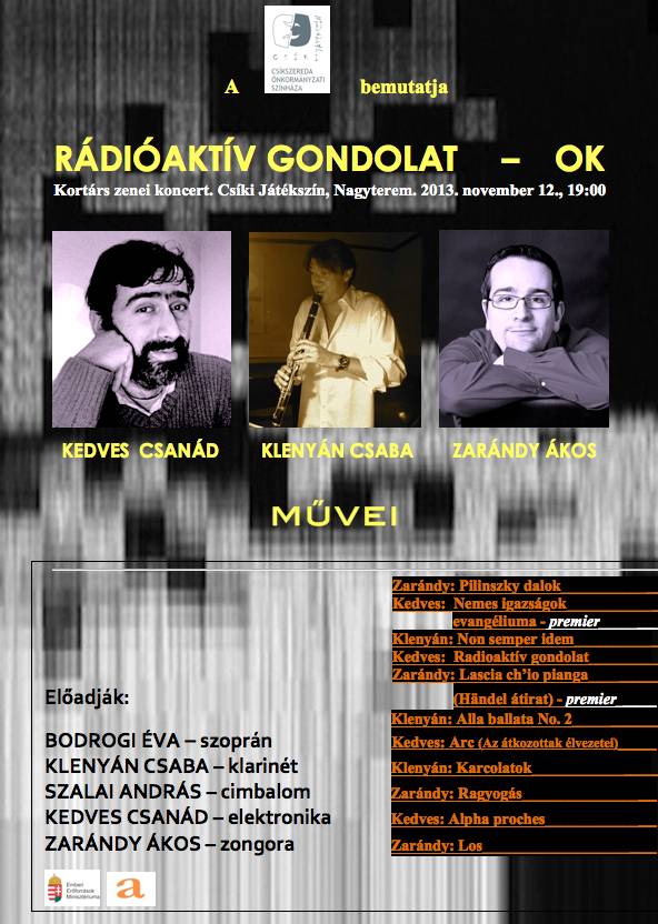 „Rádióaktív gondolat-ok” Csíkszeredában