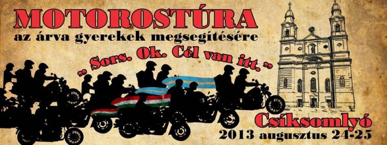 Jótékonysági motorostúra Csíksomlyóra