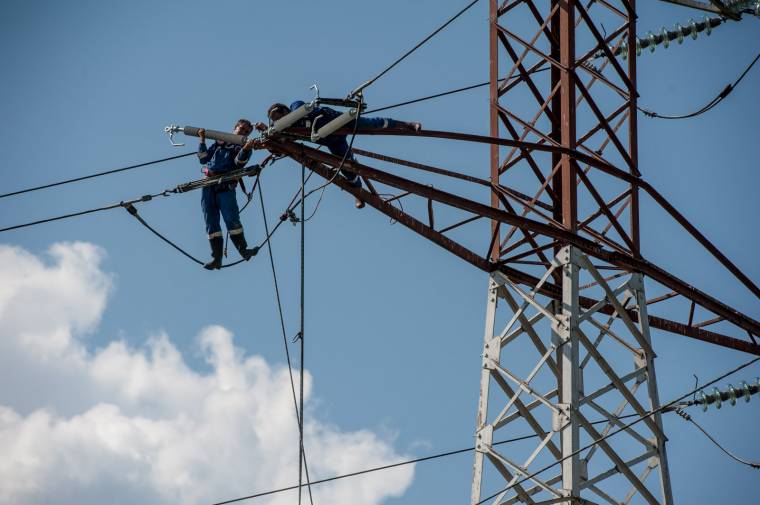 Magasfeszültségű vezeték hibásodott meg