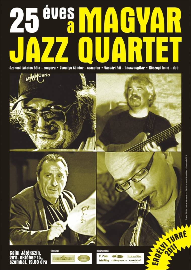 Erdélyben a Magyar Jazz Quartet