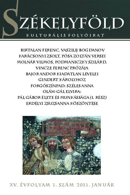 Egy év a Székelyföld folyóirattal