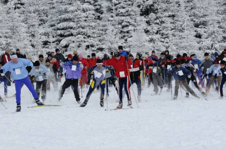 Futóverseny Büdösfürdőn, hókrossz Kozmáson