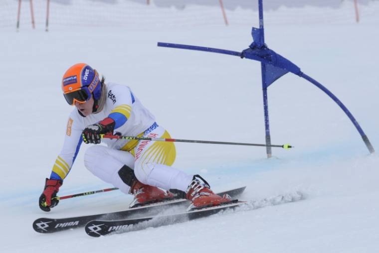 Miklós Edit St. Moritzban versenyzett