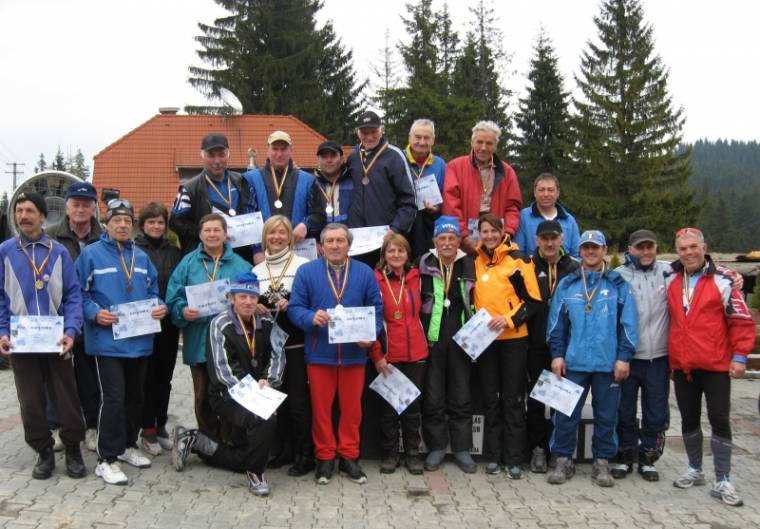 Veterán  sífutó bajnokság a Hargitán