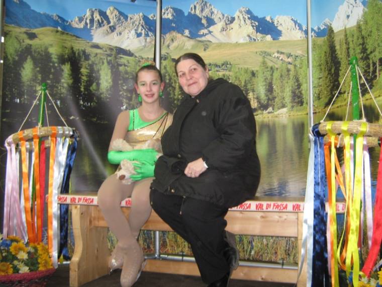 Csíki műkorcsolyázók Olaszországban