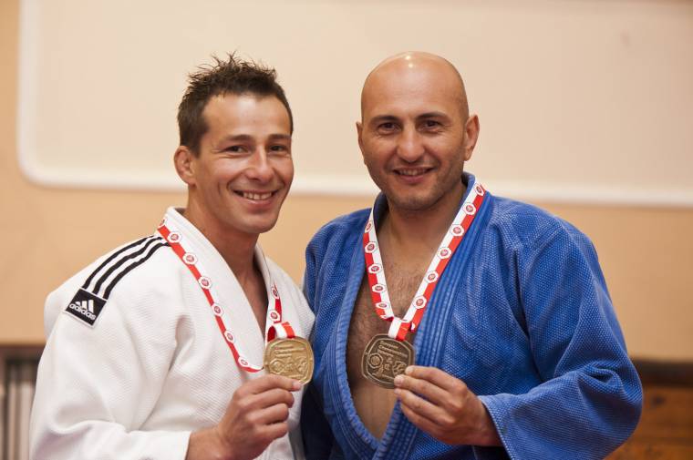 Sinka Szabolcs Európa-bajnok a veterán cselgáncsozóknál