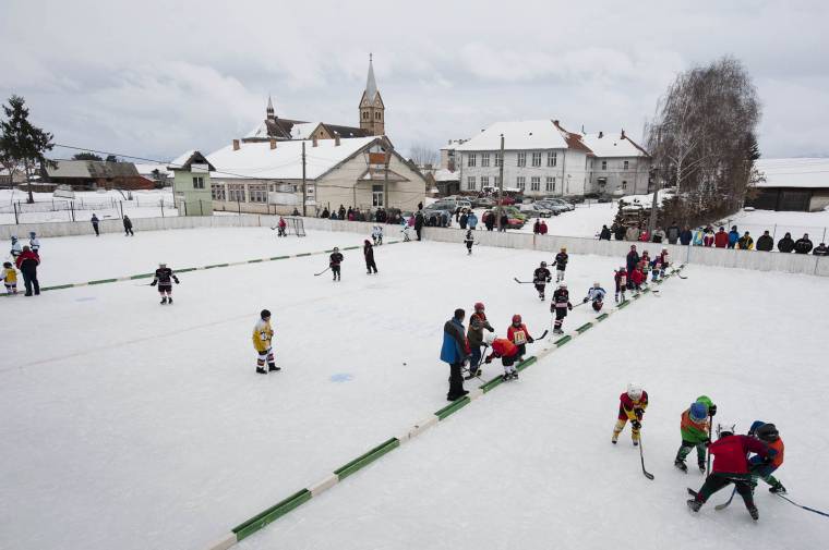A legkisebbek hokiztak Dánfalván
