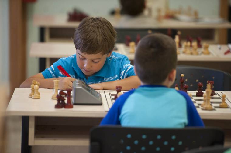 Sakkoznak a Hargita Vendégváróban