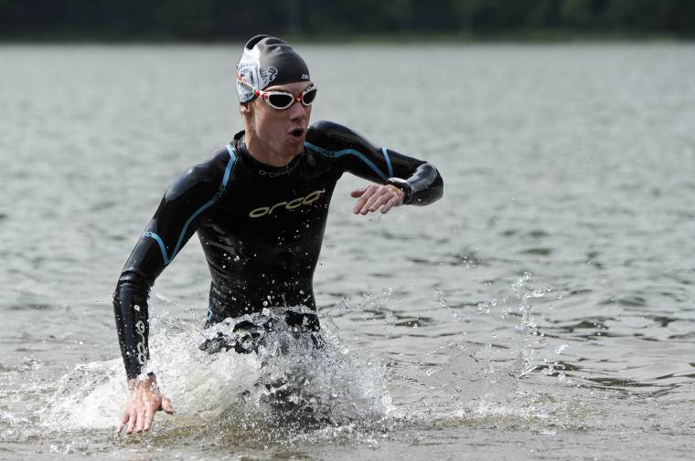 Triatlonrandevú a Szent Anna-tónál