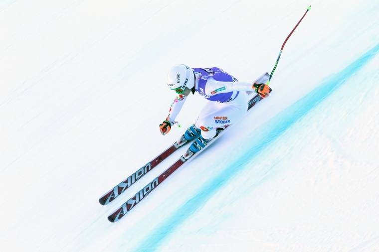 Miklós Edit ötödik Crans Montanában