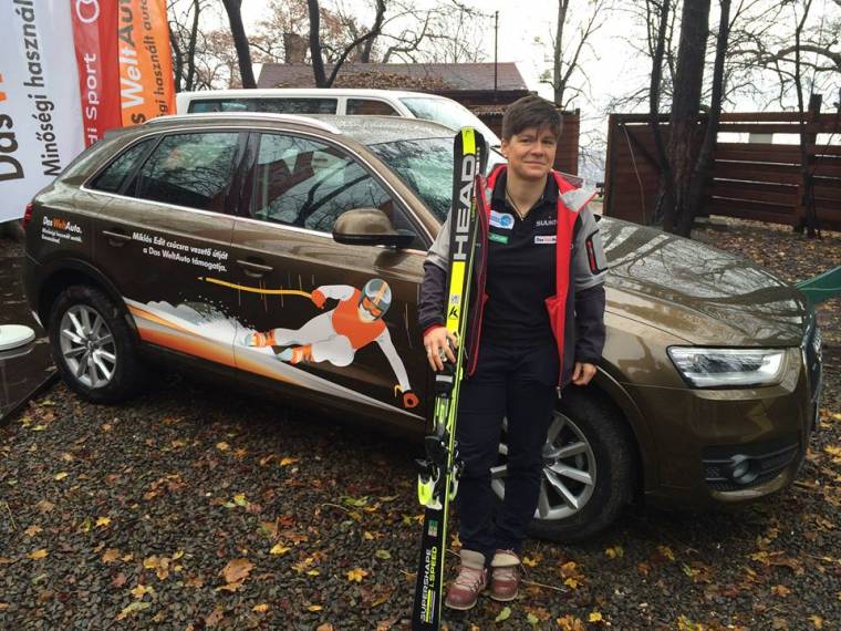 Két autót kapott Miklós Edit