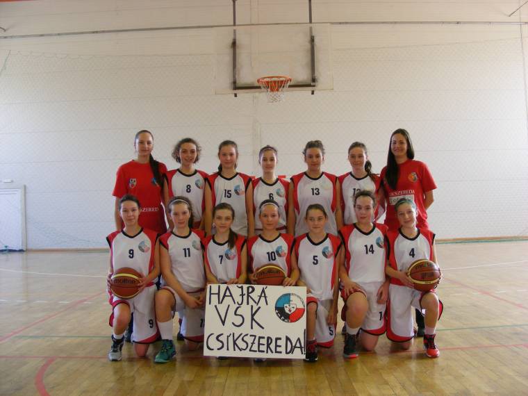 Döntős az U13-as korosztályú csíki lánycsapat