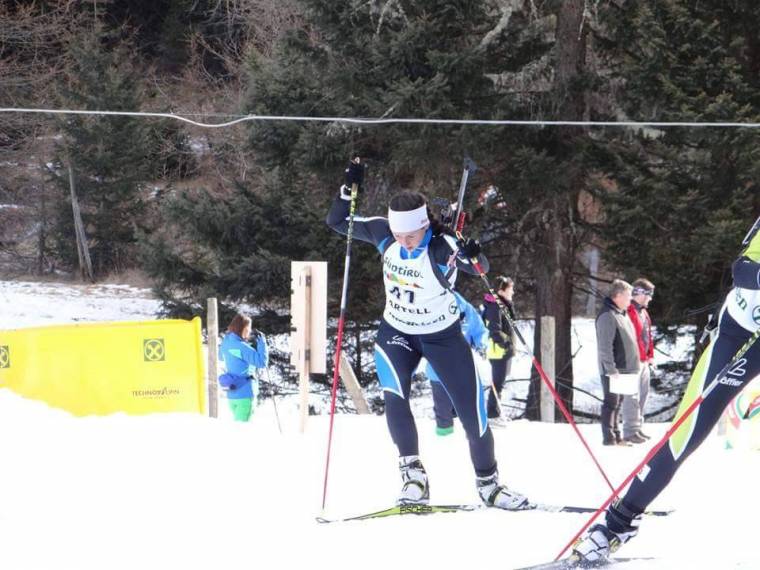 Márton Enikő 9. lett Val Martelloban