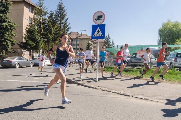 Tavaszi futóverseny Csíkszeredában