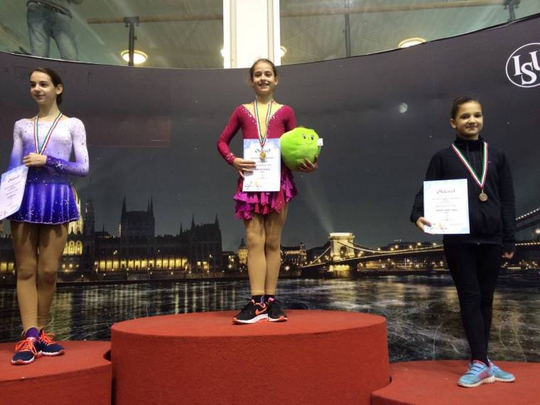 Csíki műkorcsolyázó budapesti elsősége