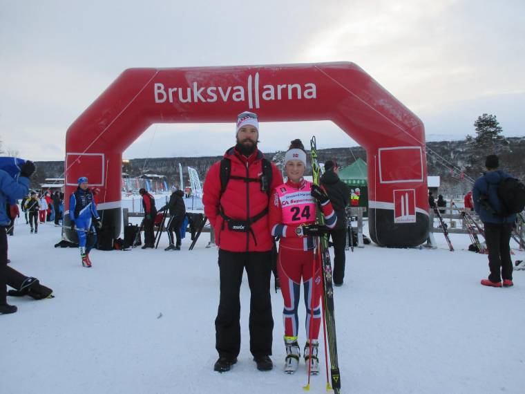 Svédországban versenyeztek a sízők