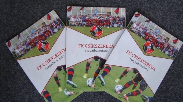 Füzetet adott ki az FK Csíkszereda