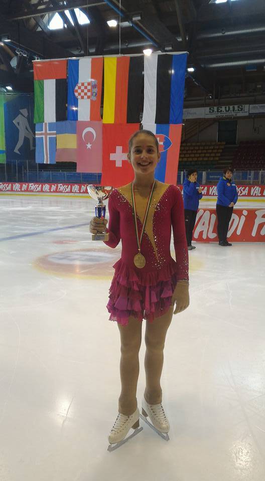 Olaszországban is bizonyított a csíki műkorcsolyázó