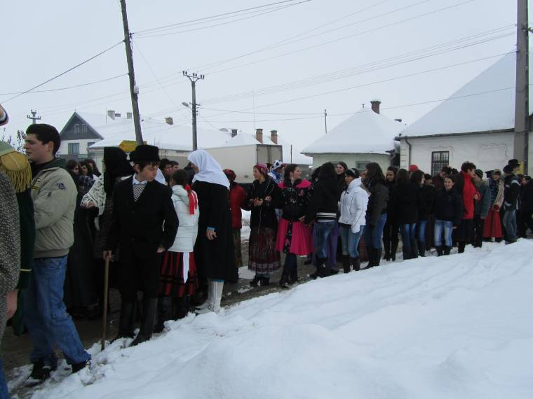 Farsangtemetés Szentmártonban és Csekefalván