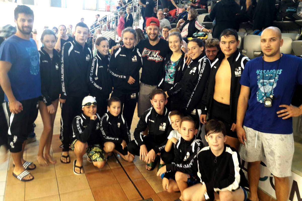 Maradandó élmény. Közös fotó Hosszú Katinka párjával &bullet;  Fotó: Facebook/4seasonsmciuc