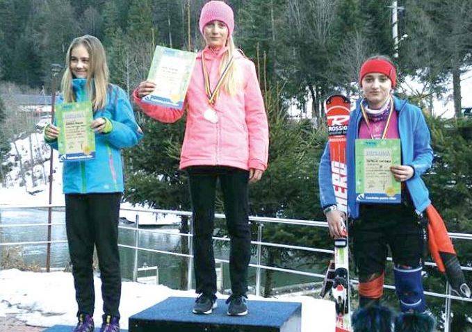 Tóth Emese bajnoki címe műlesiklásban