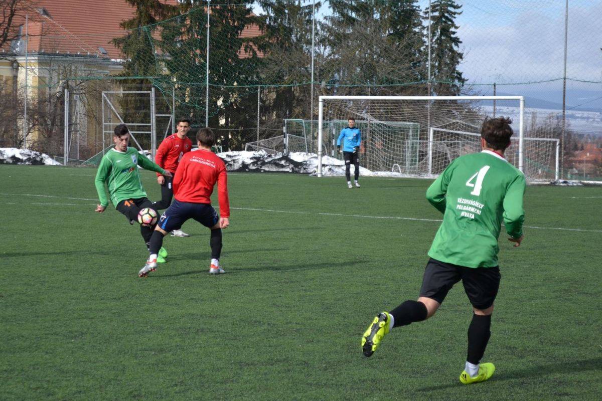 Felkészülési mérkőzésen már találkoztak egymással a múlt télen is •  Fotó: FK Csíkszereda