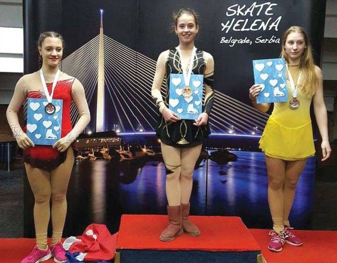 Csíki műkorcsolyasiker Belgrádban