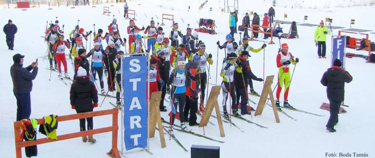 Jó formában a kis csíki biatlonisták