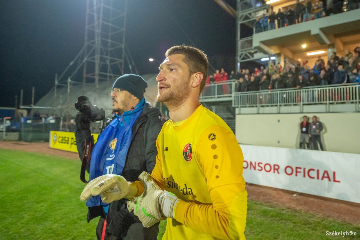 Az FK hőse 2018-ból: Bordás Dániel, a büntetőölő kapus •  Fotó: Gecse Noémi