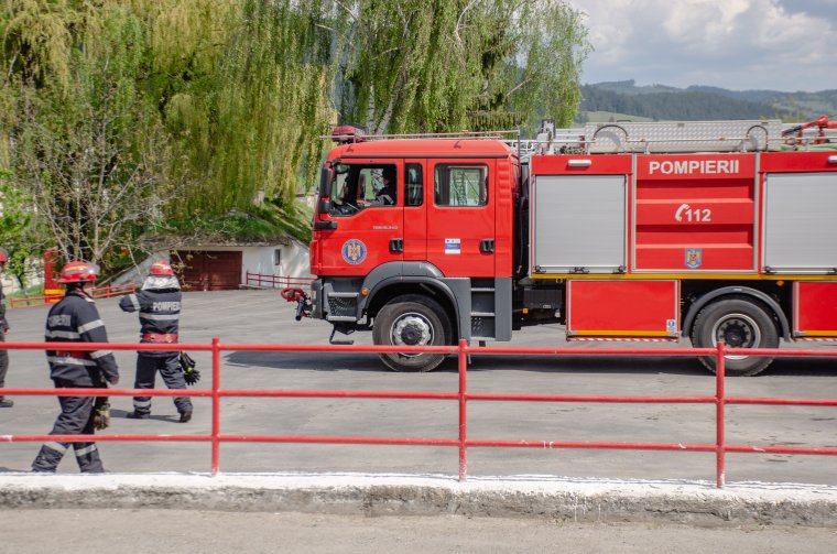 Őzet mentettek ki a tűzoltók a marosvásárhelyi turbinaárokból
